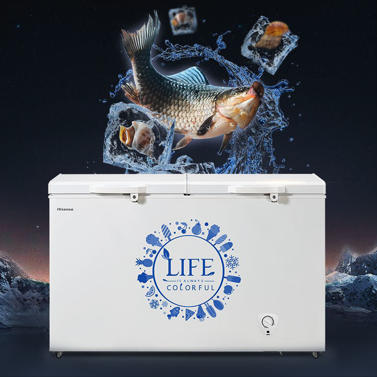 Chest Freezer Hisense Myanmar